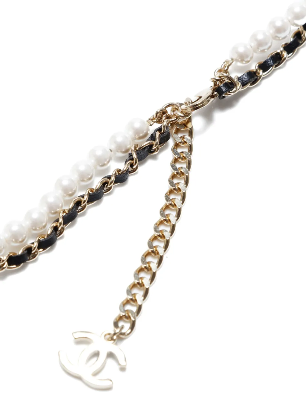 Cheap HOT SALE CHANEL 2023 CC rhinestone choker Women