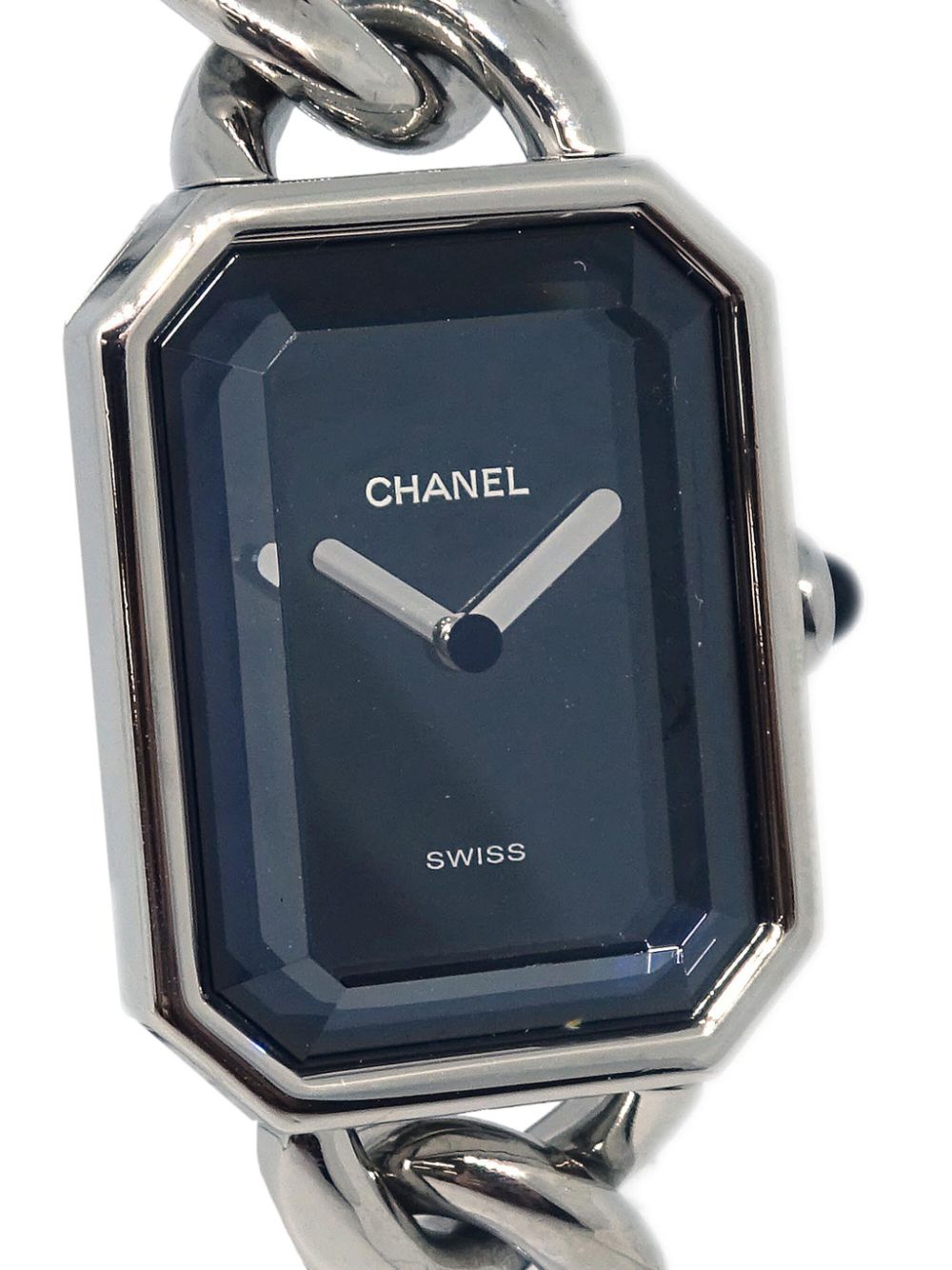 CHANEL Pre-Owned 1987 pre-owned Première horloge 20 mm - Zwart