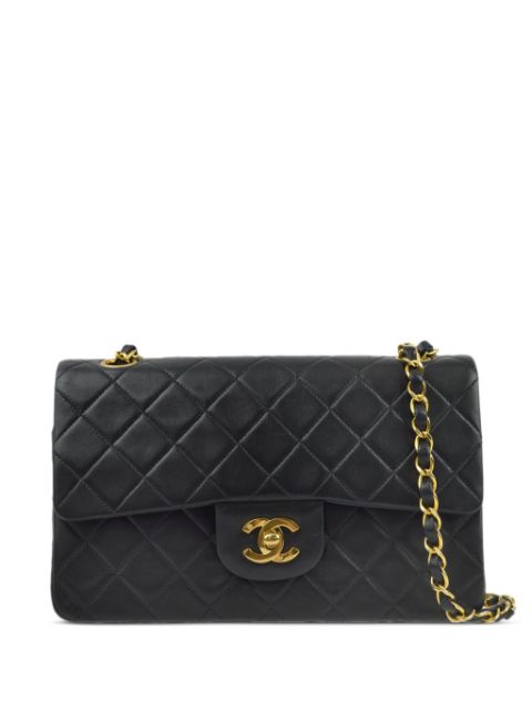 HOT SALE CHANEL 1992 small Double Flap shoulder bag Women