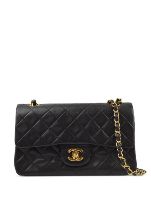 HOT SALE CHANEL 1992 Small Classic Double Flap shoulder bag Women