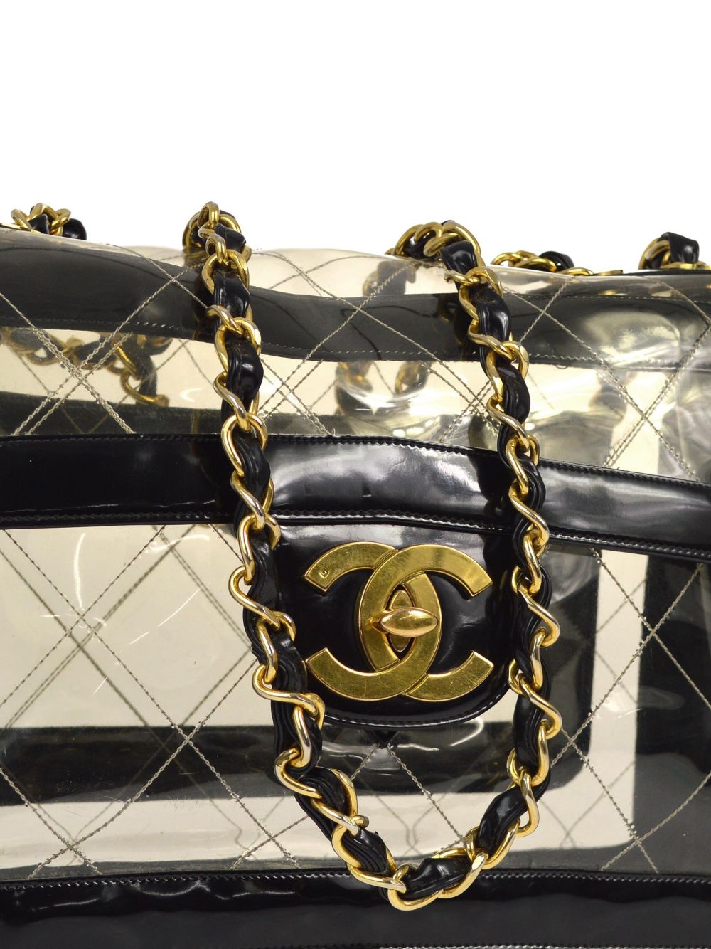 CHANEL 1997 Double Chain shoulder bag Women