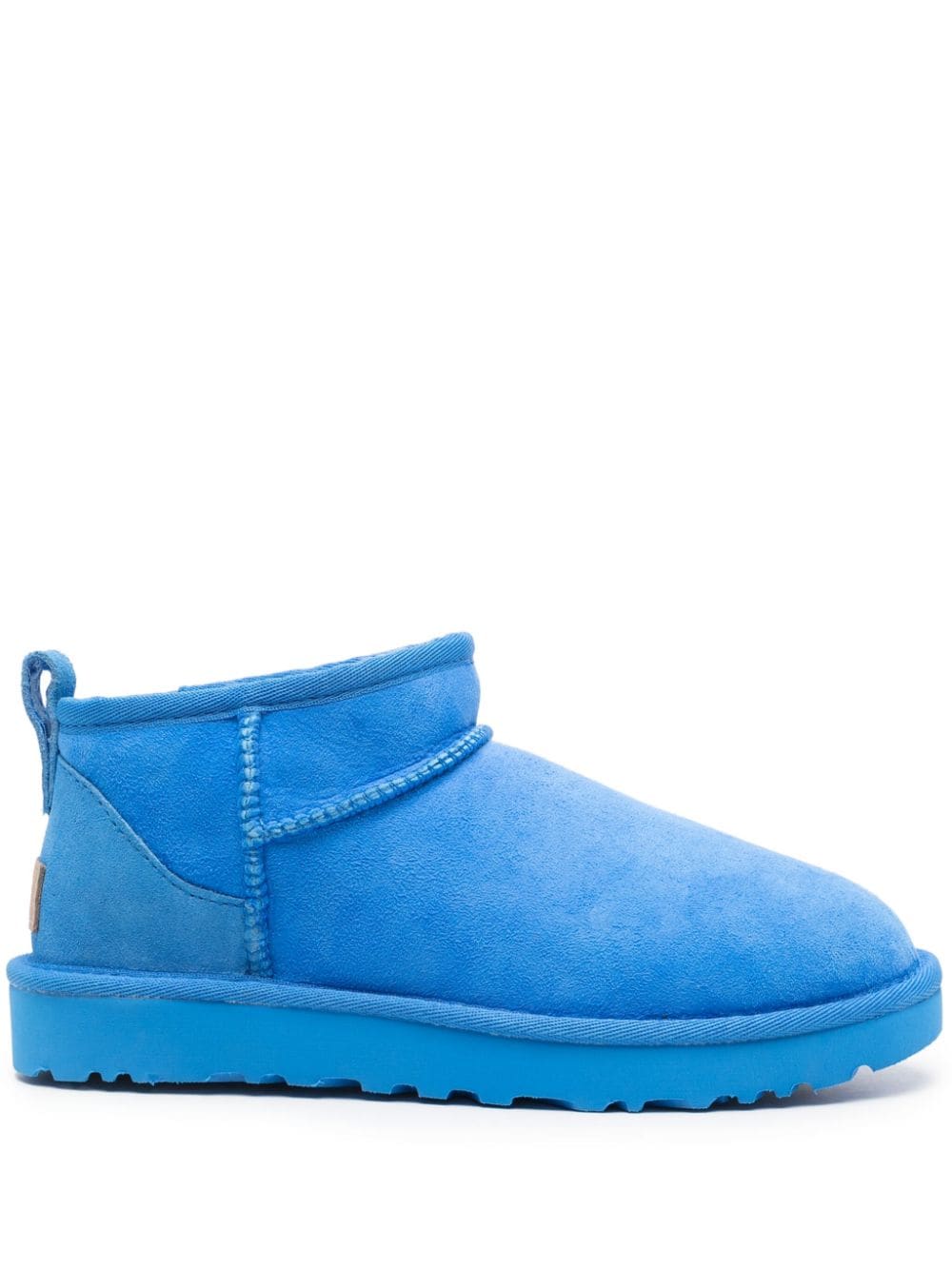 Shop Ugg Classic Ultra Mini Boots In Blue