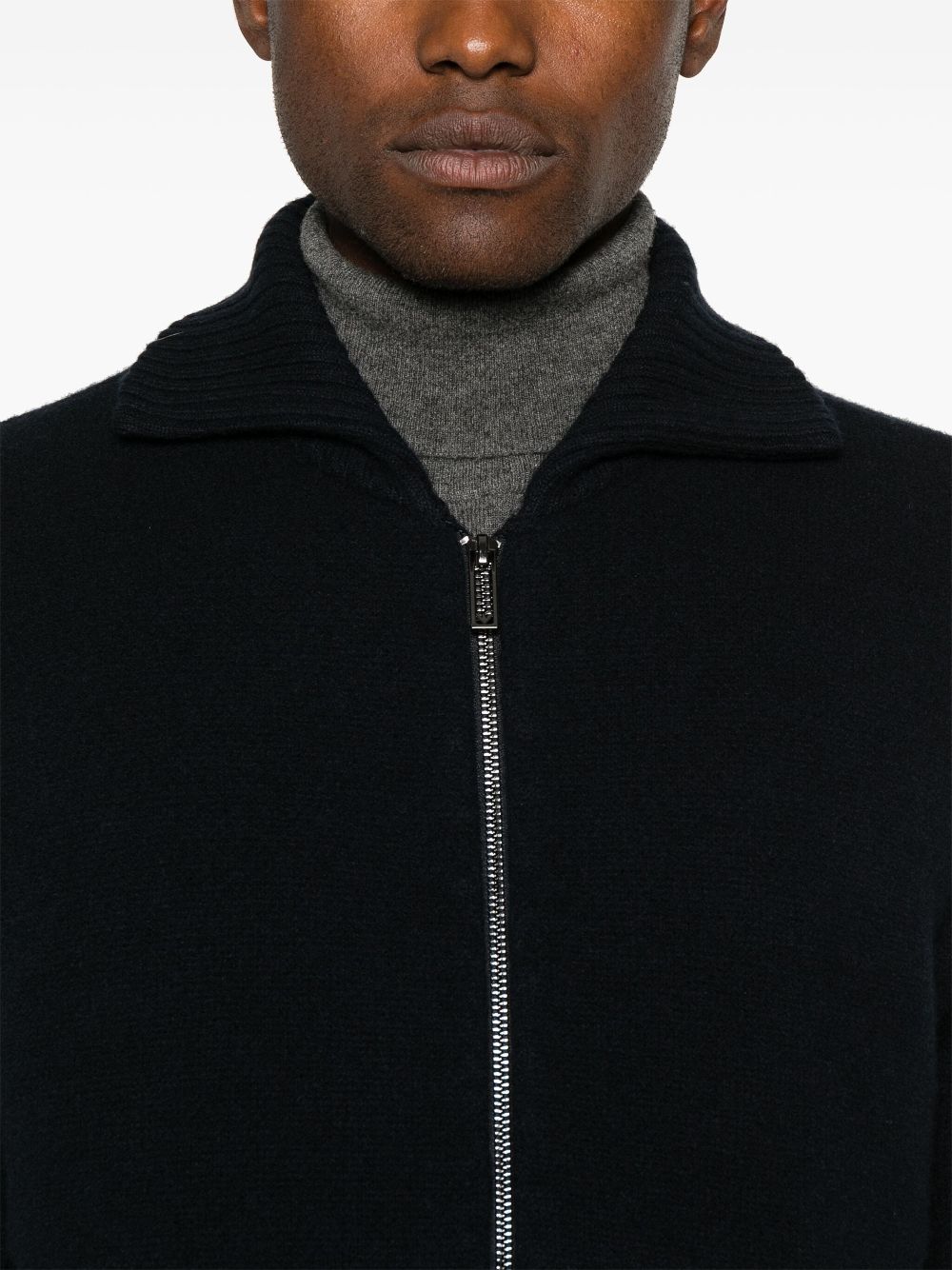 Emporio Armani virgin wool cardigan Men