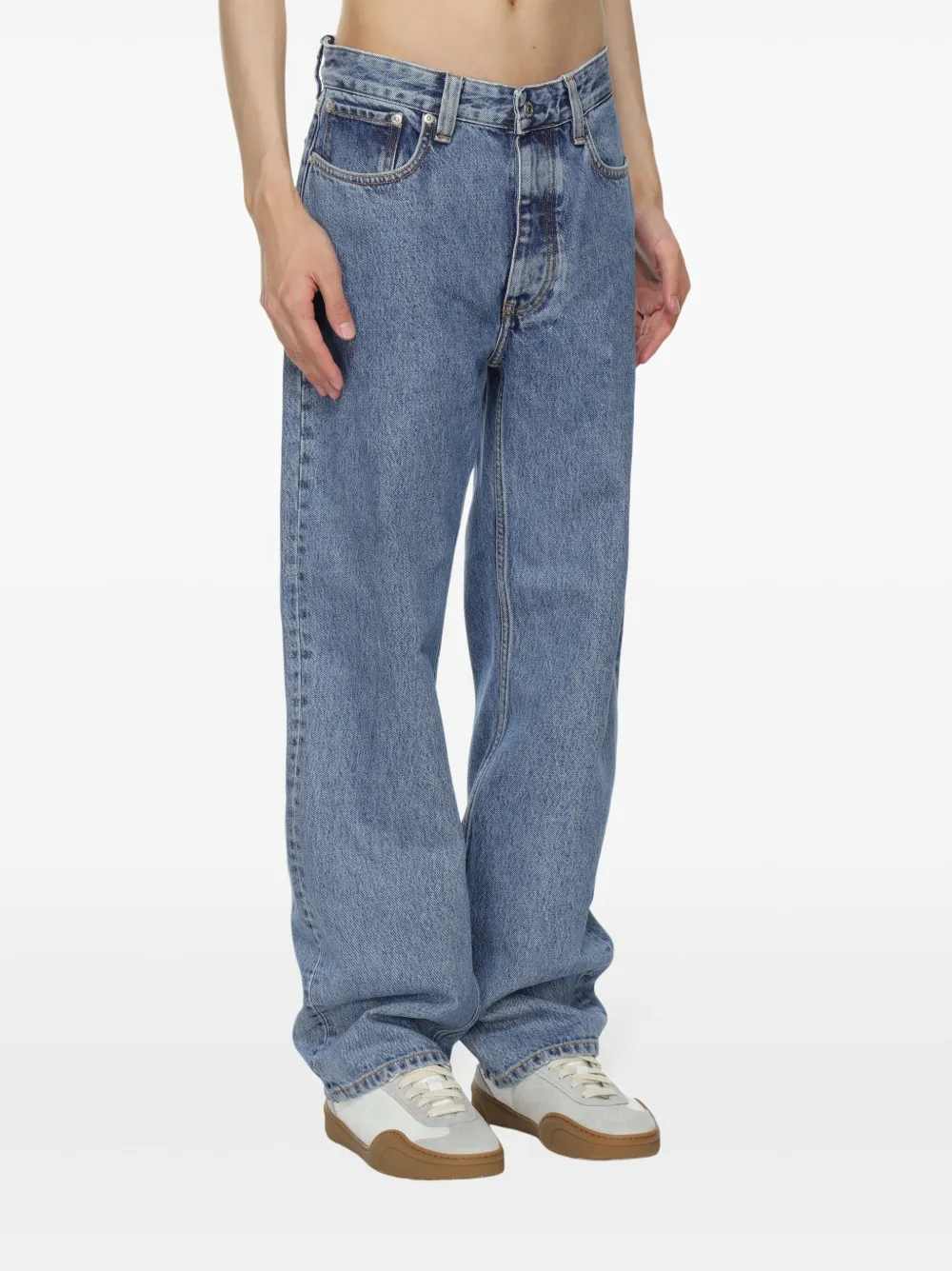 Won Hundred Steve Jeans In 蓝色