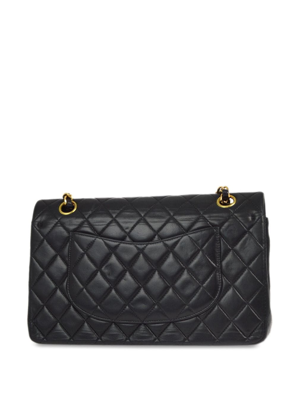 CHANEL Pre-Owned 2000 medium Double Flap schoudertas - Zwart