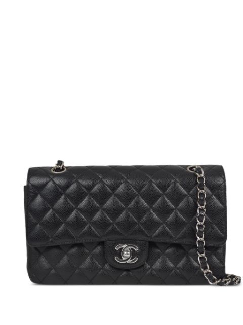 HOT SALE CHANEL 2008 medium Double Flap shoulder bag Women