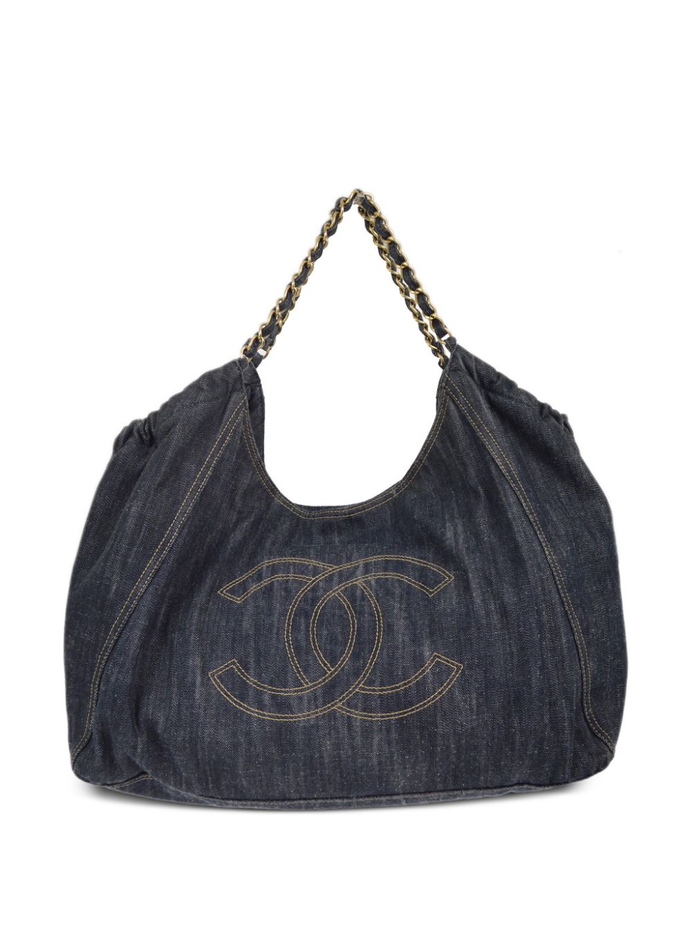 CHANEL 2007 CC denim handbag Women