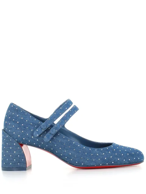 Christian Louboutin zapatillas Miss Jane Plum