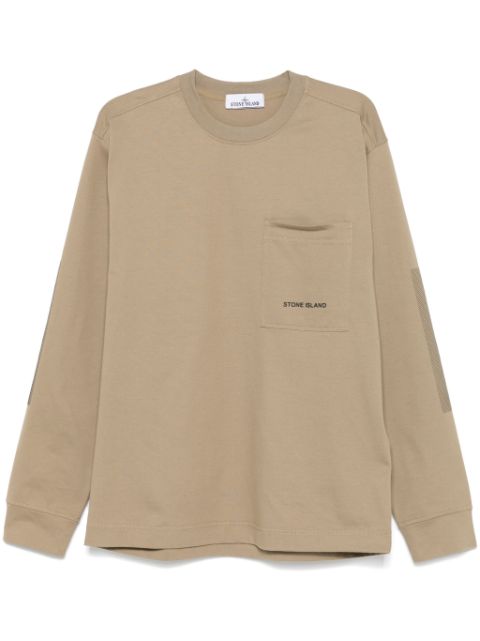 Stone Island cotton jersey sweatshirt