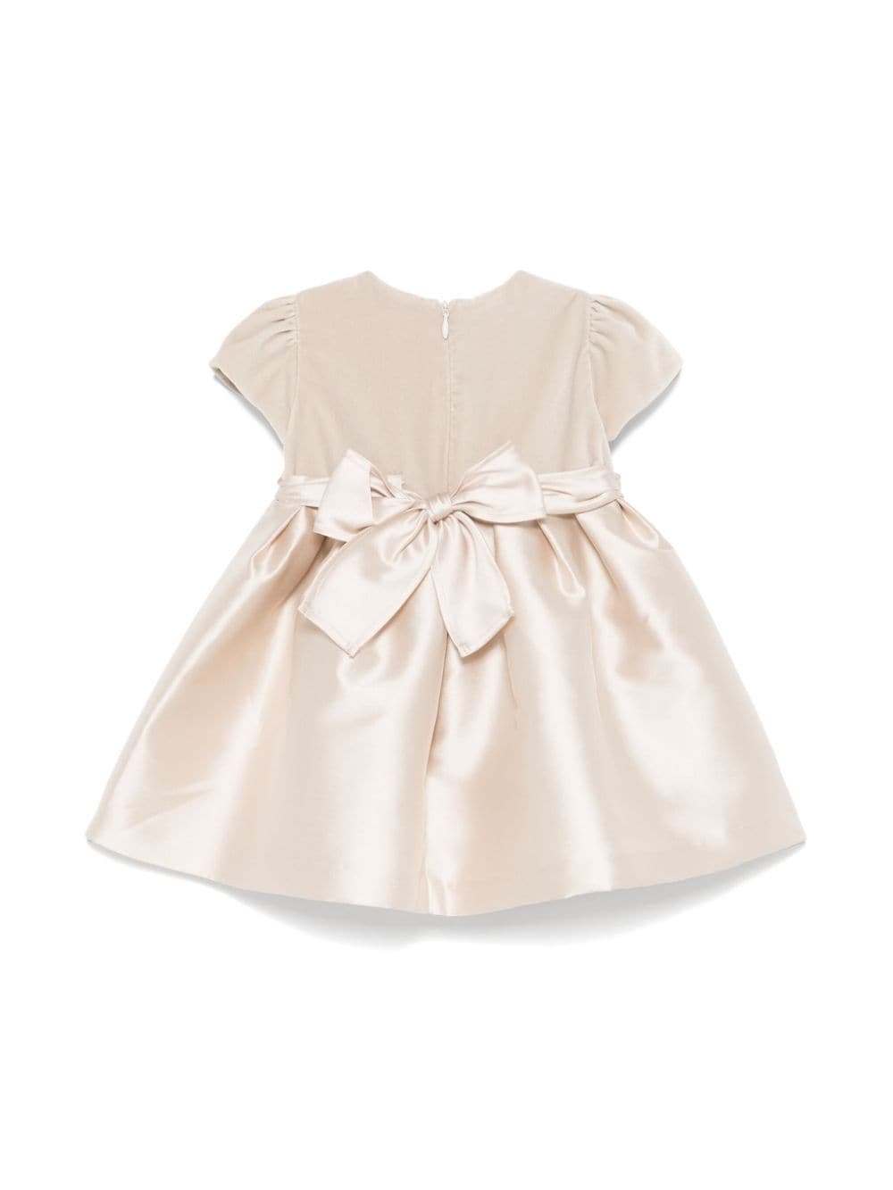 Il Gufo panelled dress - Beige