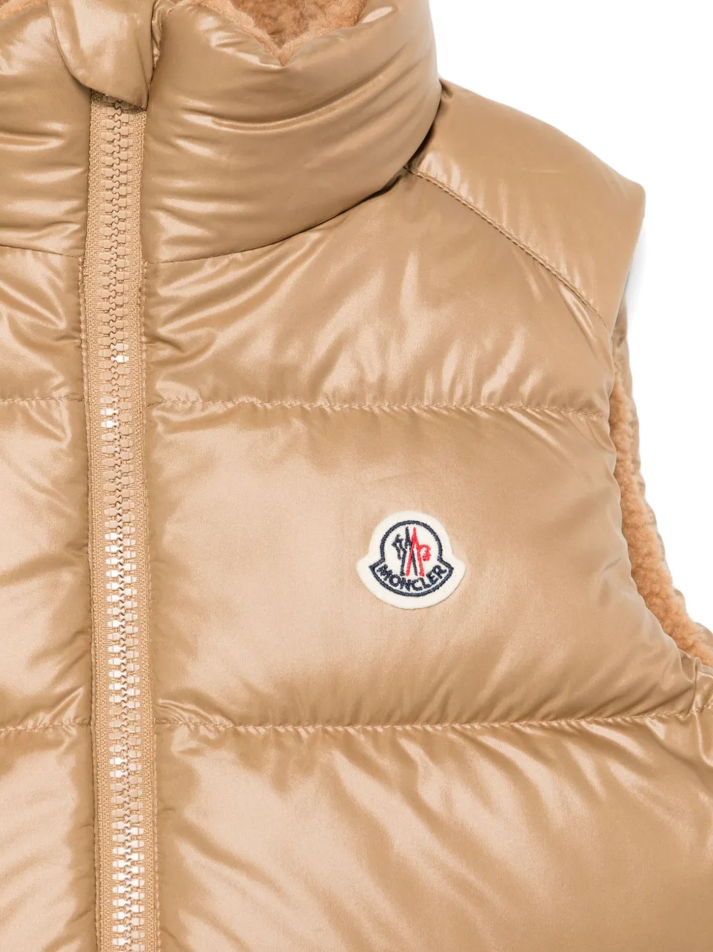 Moncler Enfant Hemd met logopatch Bruin
