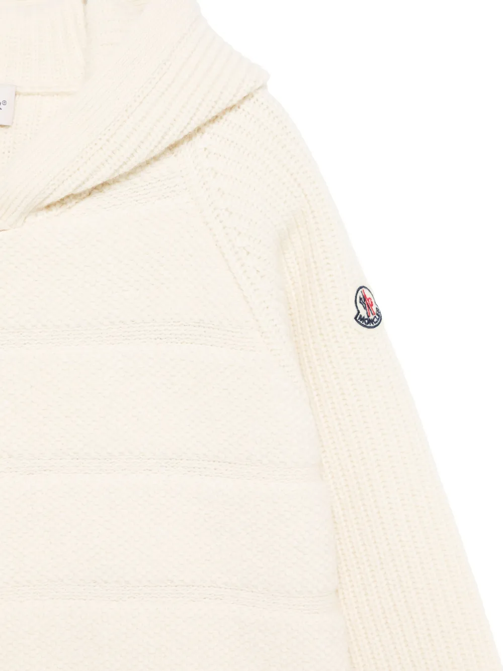 Moncler Enfant Trui met logopatch Wit