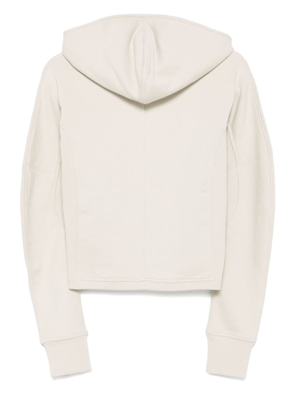 Low Classic Hoodie met rits - Beige