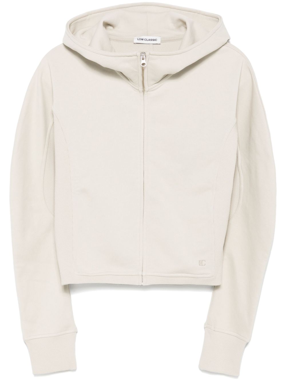 Low Classic zip-up hoodie - Neutrals