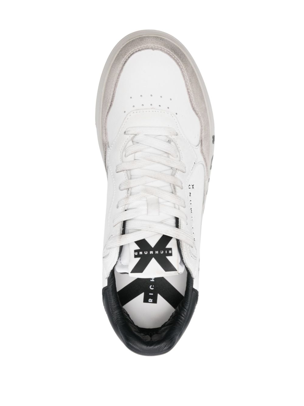 John Richmond leather sneakers White