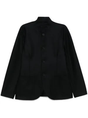 LEMAIRE ボクシー デニムジャケット | ブラック | FARFETCH JP