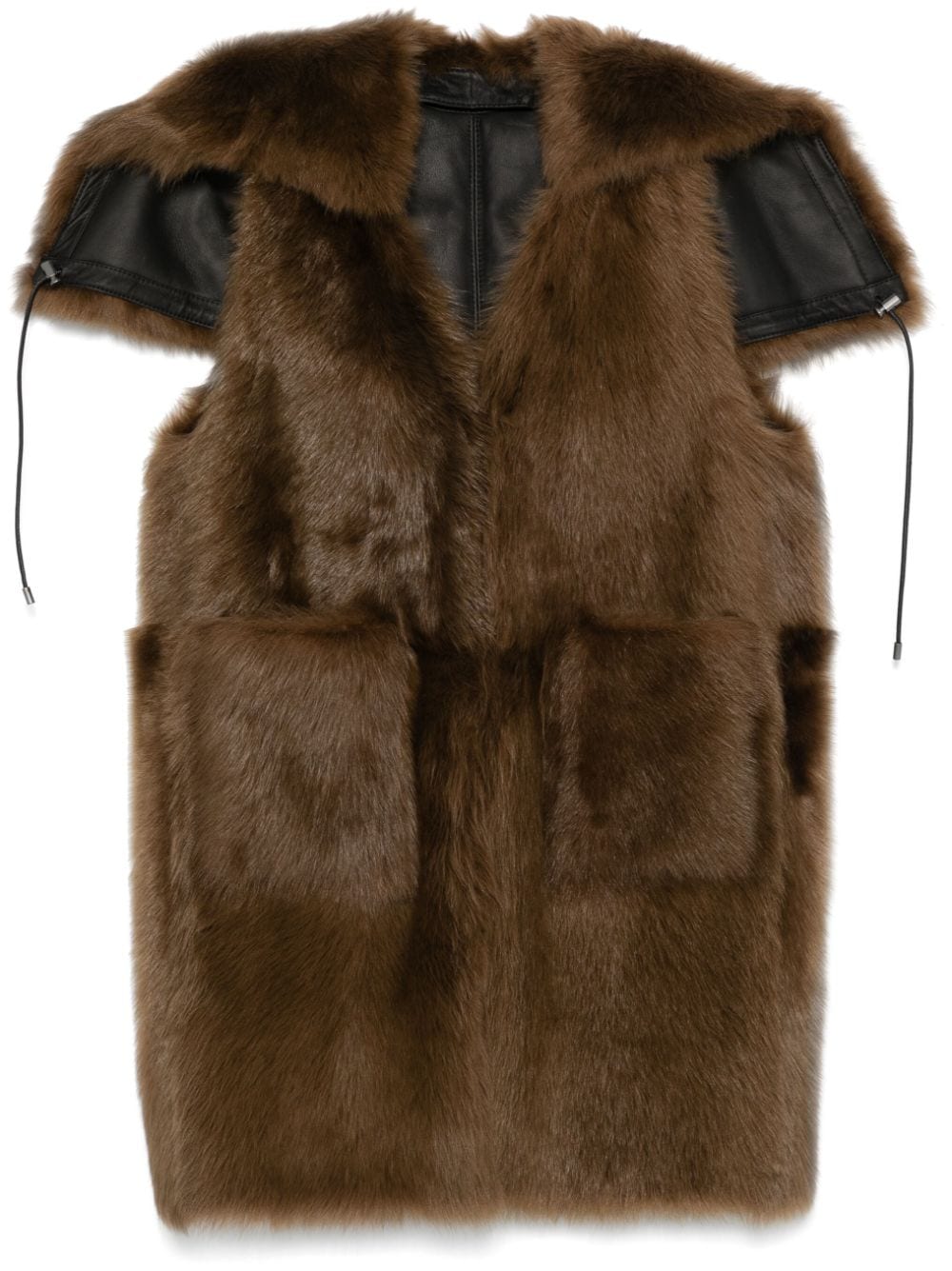 Shop Max Mara Amica Coat In Brown