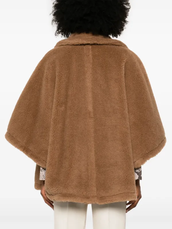 【関税込み】MAX MARA TANGA SHEARLING COAT Max Mara Shearling Coat | Brown | FARFETCH