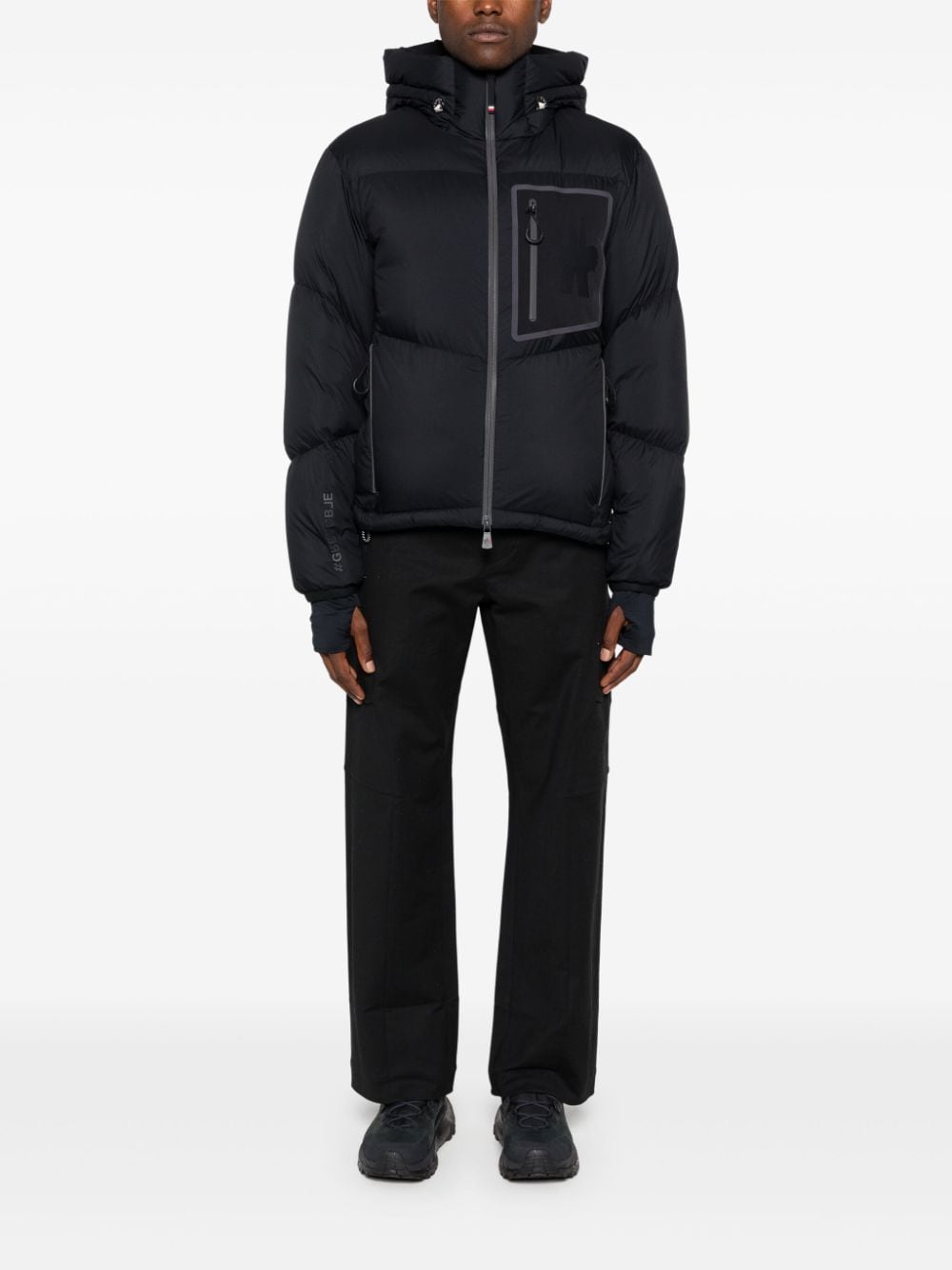 Shop Moncler Mandres Jacket In 黑色