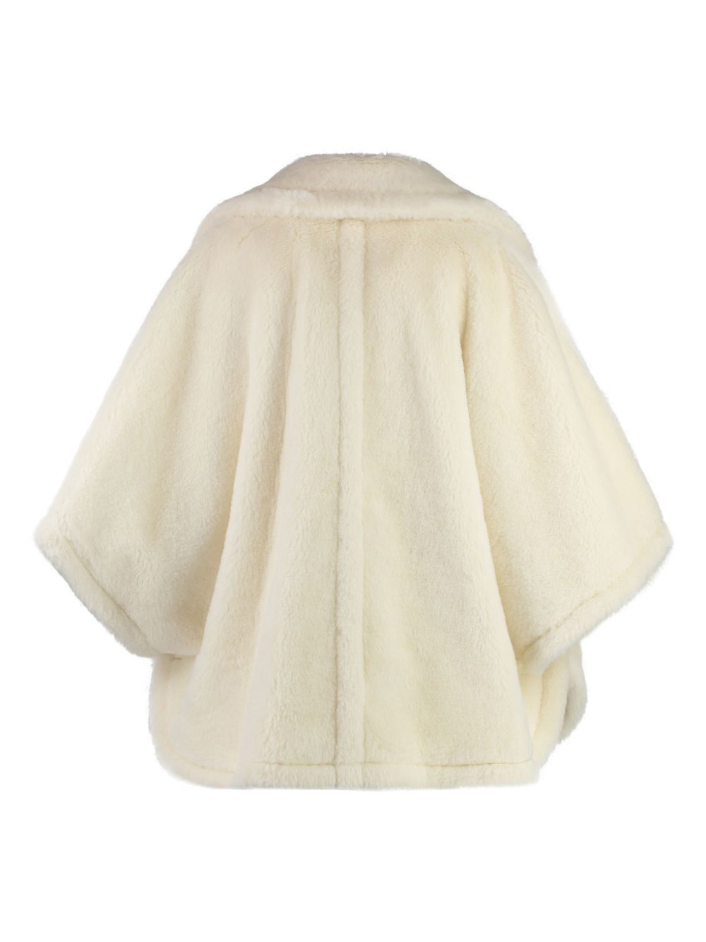 Max Mara shearling coat - White