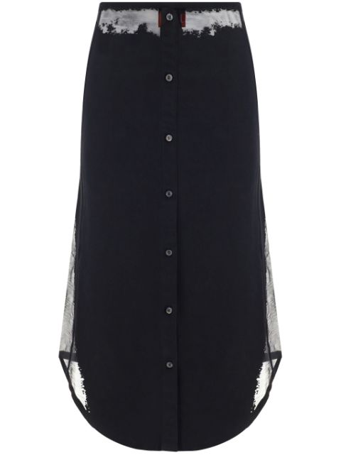 Diesel O-Malva midi skirt Women