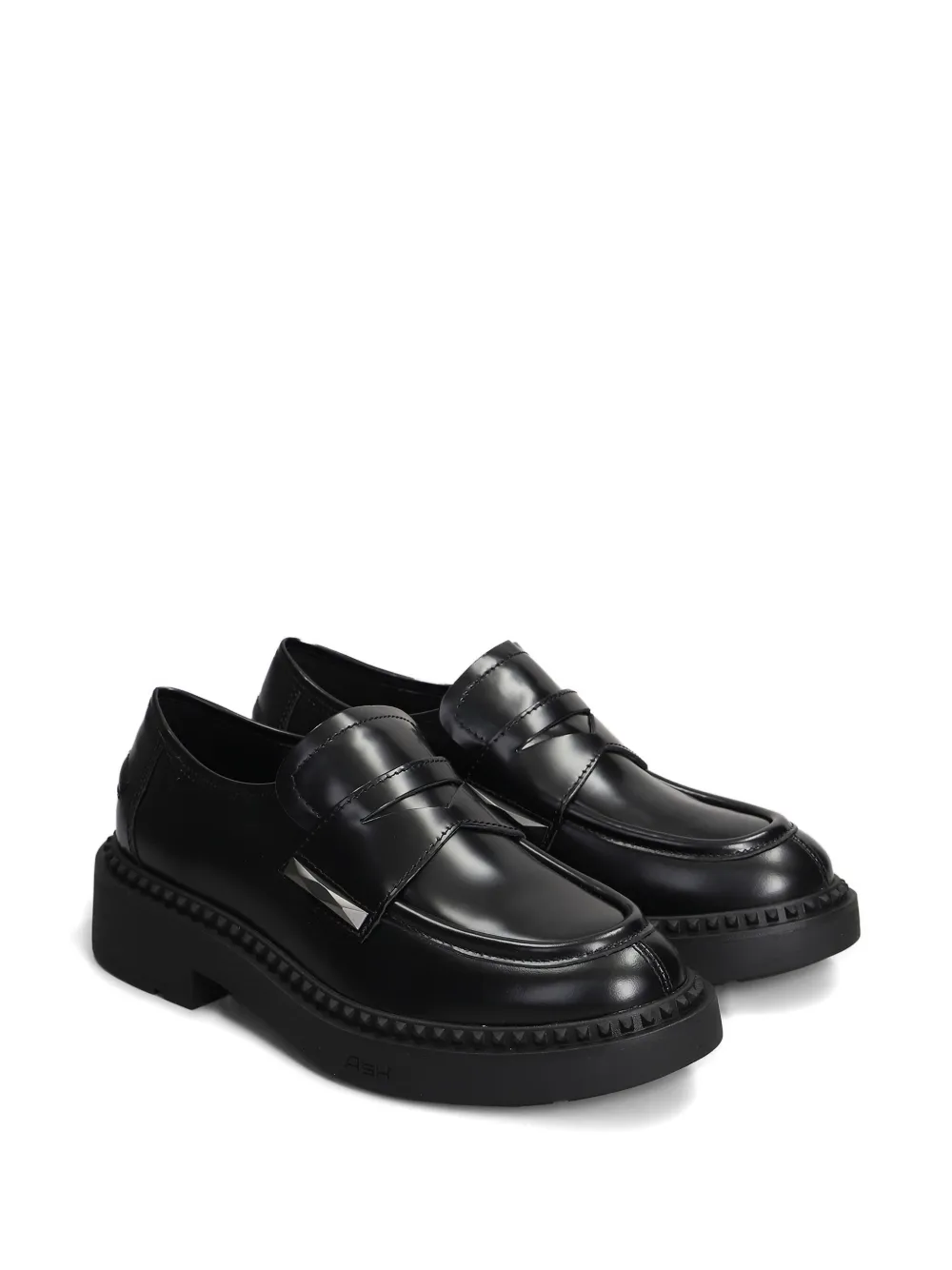 Ash 45 mm Medusa loafers - Zwart