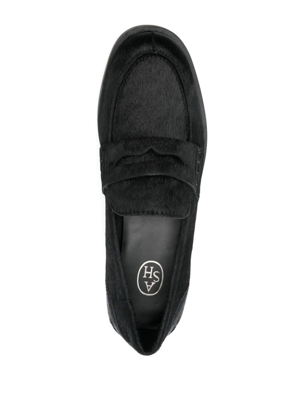 Shop Ash Winona Loafers In 黑色