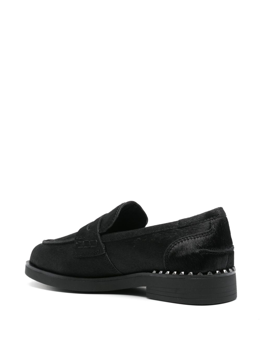 Shop Ash Winona Loafers In 黑色