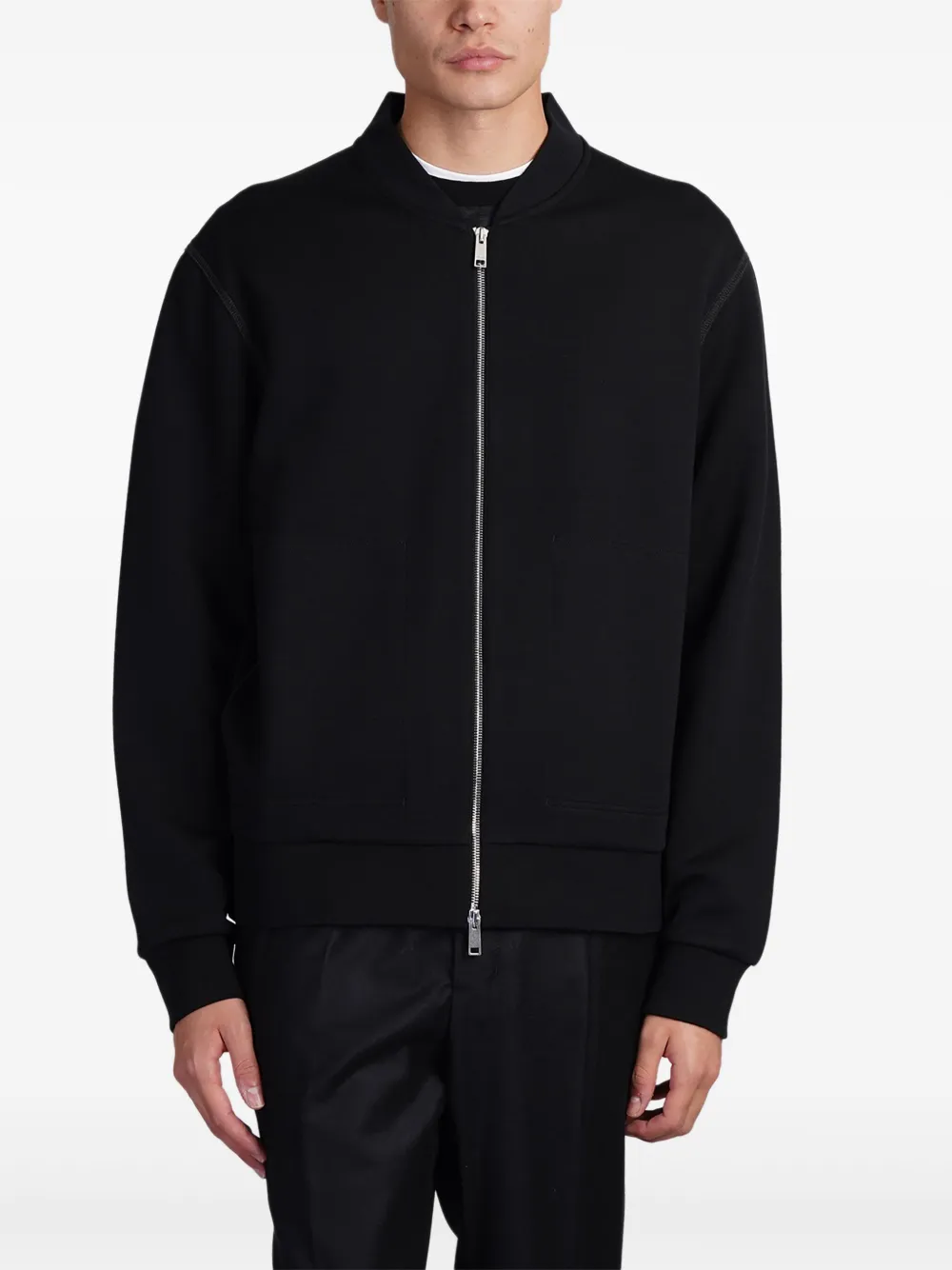 Zegna sudadera con cierre | negro | Image 1