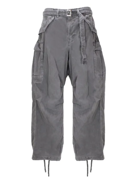 sacai pants cargo ripstop