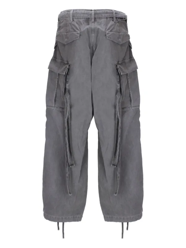 最新デザインの リップストップ Sacai カーゴパンツ JP FARFETCH | グレー | パンツ
