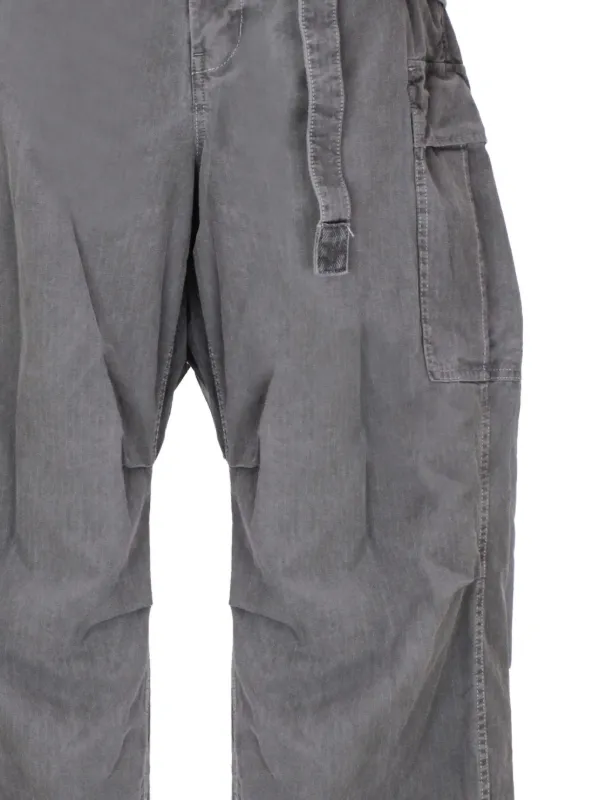 Sacai リップストップ カーゴパンツ | グレー | FARFETCH JP