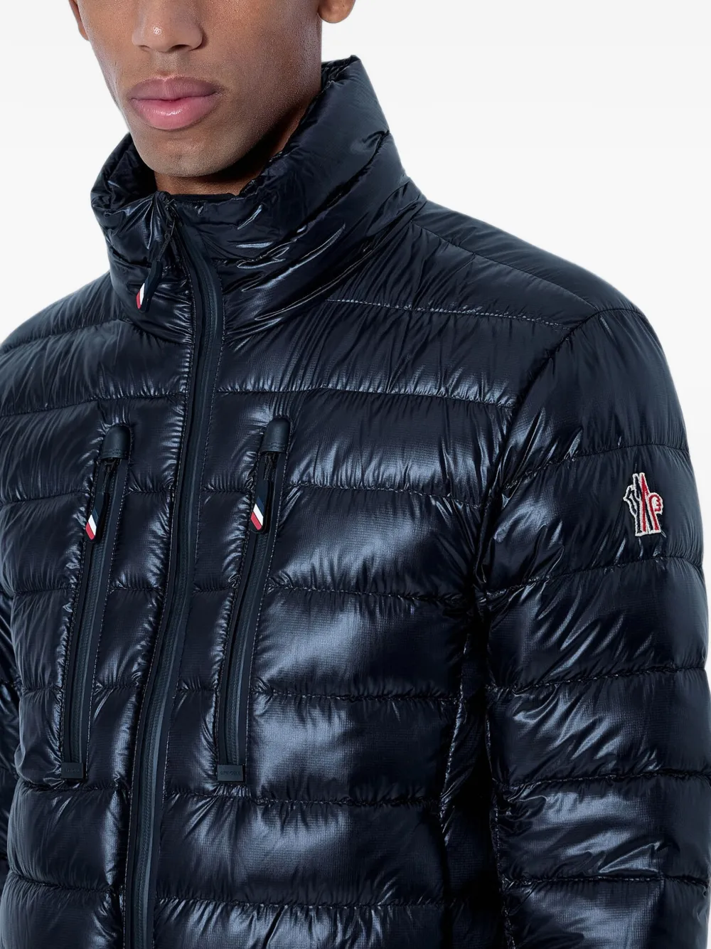 Moncler Grenoble Hers geïsoleerd ski-jack Zwart