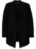 Julius edge coat - Black