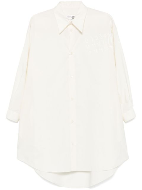 MM6 Maison Margiela poplin shirt dress Women