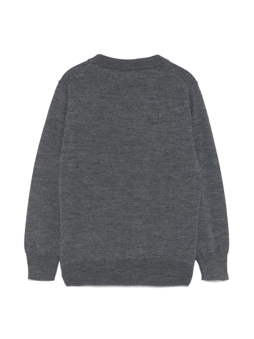Paolo Pecora Kids merino-wool sweater - Grijs