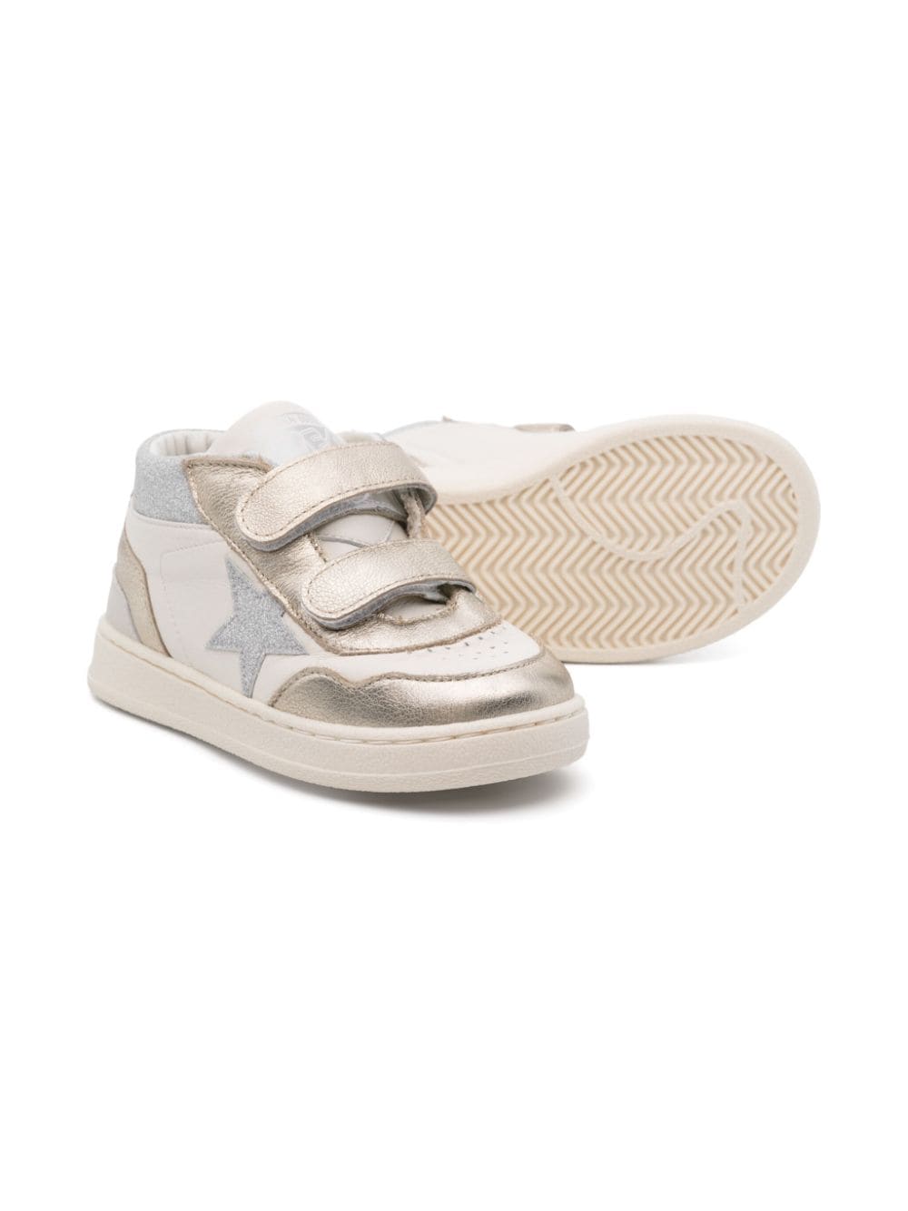 Golden Goose Kids June Basket sneakers - Wit