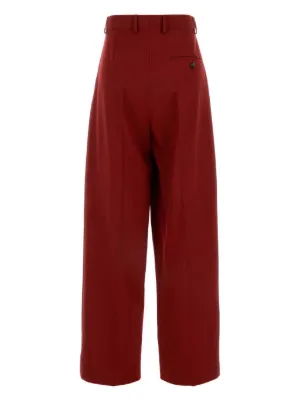 STELLA McCARTNEY ひざ丈スカート 赤x白x黒(総柄) 2318625L0034 STELLA McCARTNEY（ステラマッカートニー）ひざ丈スカート 赤