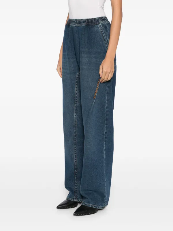 y/project デニム ジーンズ Y/PROJECT - ワイプロジェクト】ASYMMETRIC WAIST JEANS / BLUE