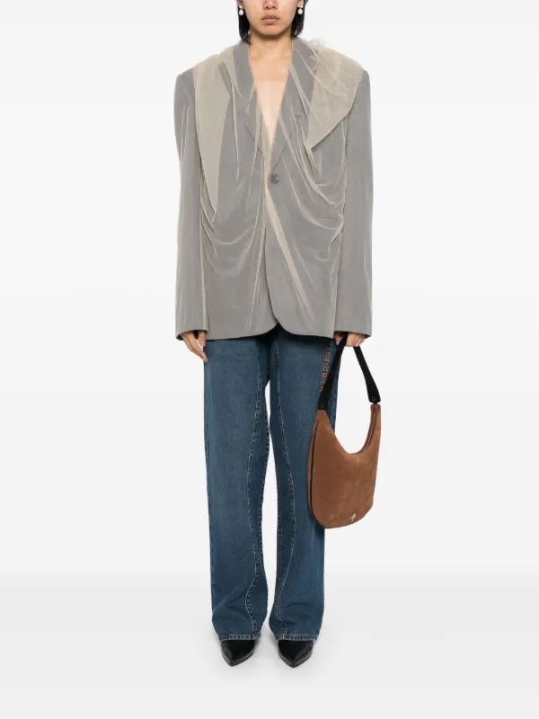 Y/Project ロゴ ジーンズ | ブルー | FARFETCH JP