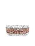 HYT Jewelry brilliant cut diamonds fine ring - Silver