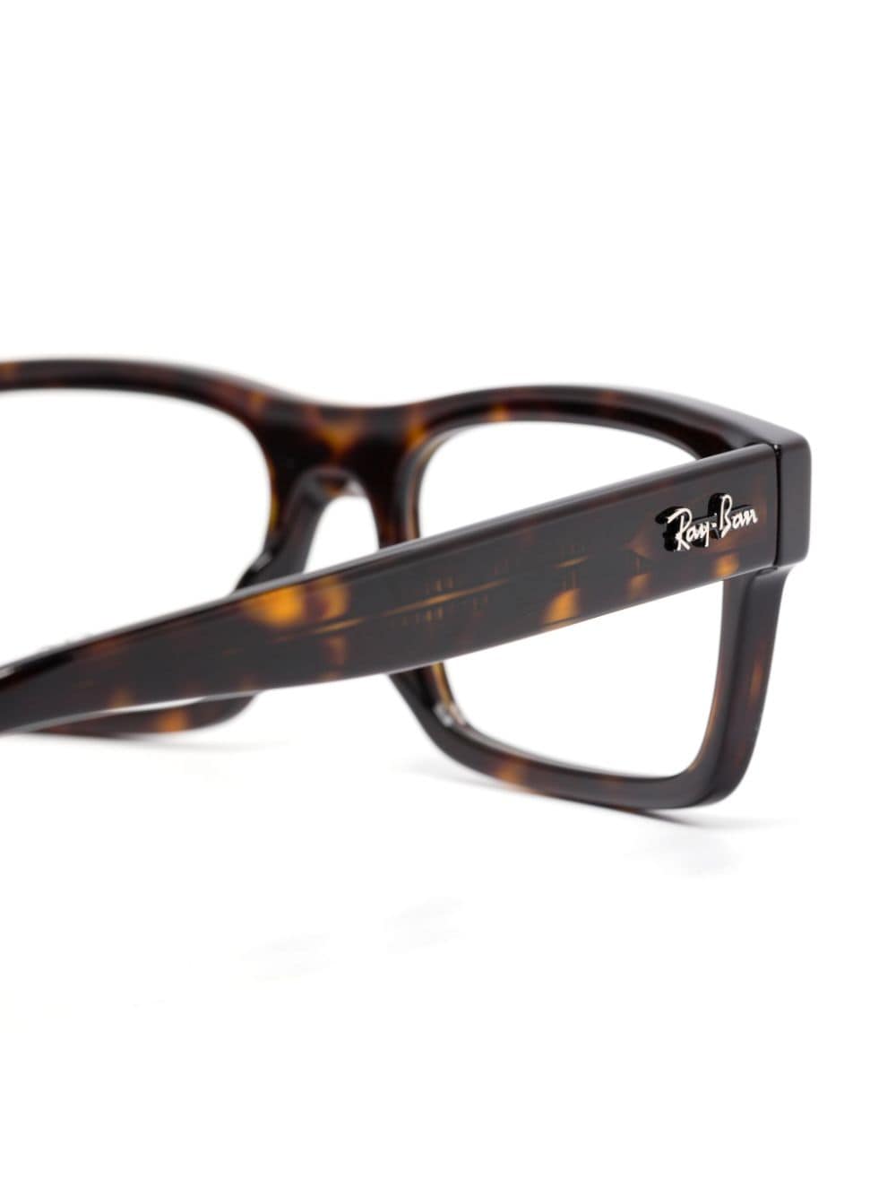 Shop Ray Ban Rb5435 Glasses In Brown