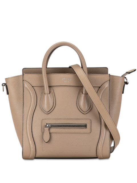 Céline Pre-Owned bolsa satchel Nano Luggage Tote 2014