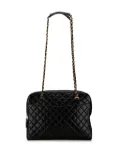 CHANEL Pre-Owned 1996-1997 Quilted Lambskin Chain shoulder bag - Black