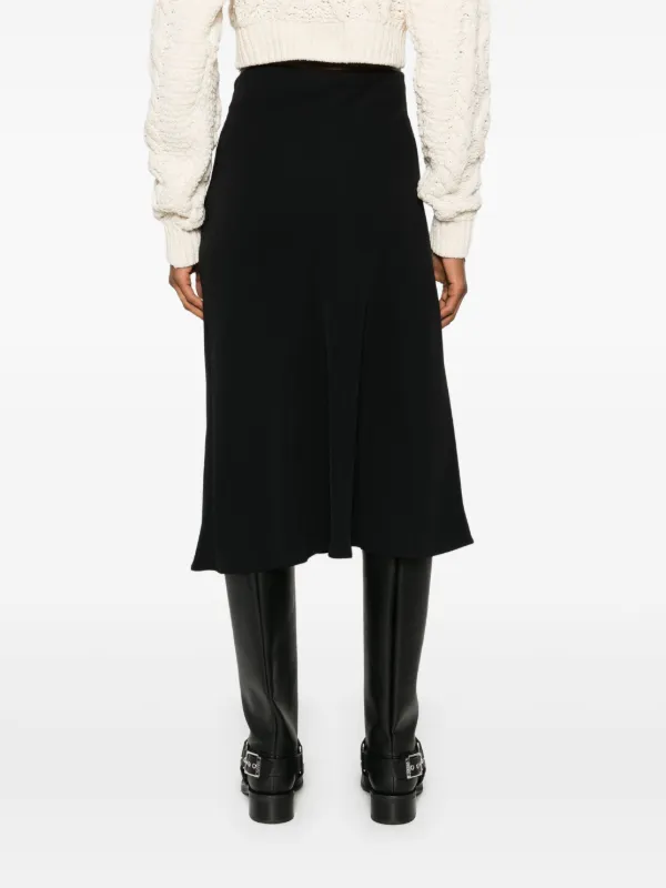 ワンピース PAROSH Women Mid Skirts POKER24 D725469 013 228007 Black P.A.R.O.S.H. Poker Midi Skirt | Black | FARFETCH AO