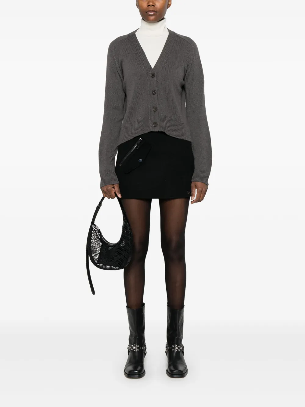 P.A.R.O.S.H. Loos cardigan - Grijs