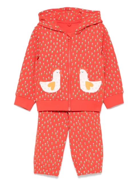 Stella McCartney Kids Jogginganzug mit Blumen-Print