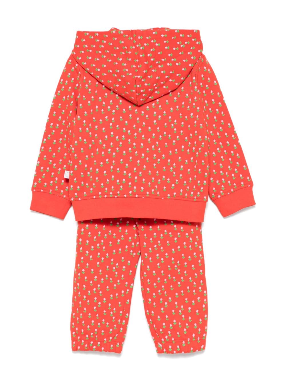 Stella McCartney Kids Trainingspak met bloemenprint - Rood