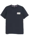 Moncler Grenoble logo-patch T-shirt - Blue