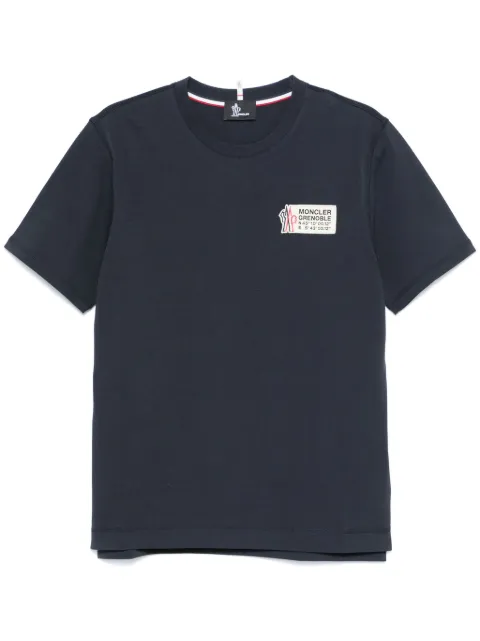 Moncler Grenoble logo-patch T-shirt
